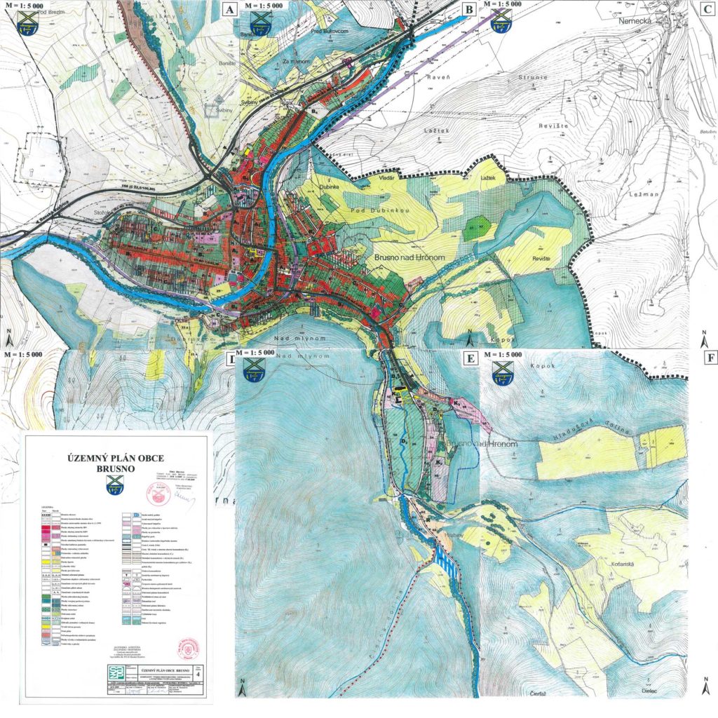 04 – Komplexný výkres priestorového usporiadania a funkčného využívania územia