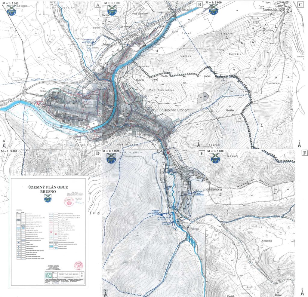 05 – Výkres riešenia verejného technického vybavenia – vodné hospodárstvo